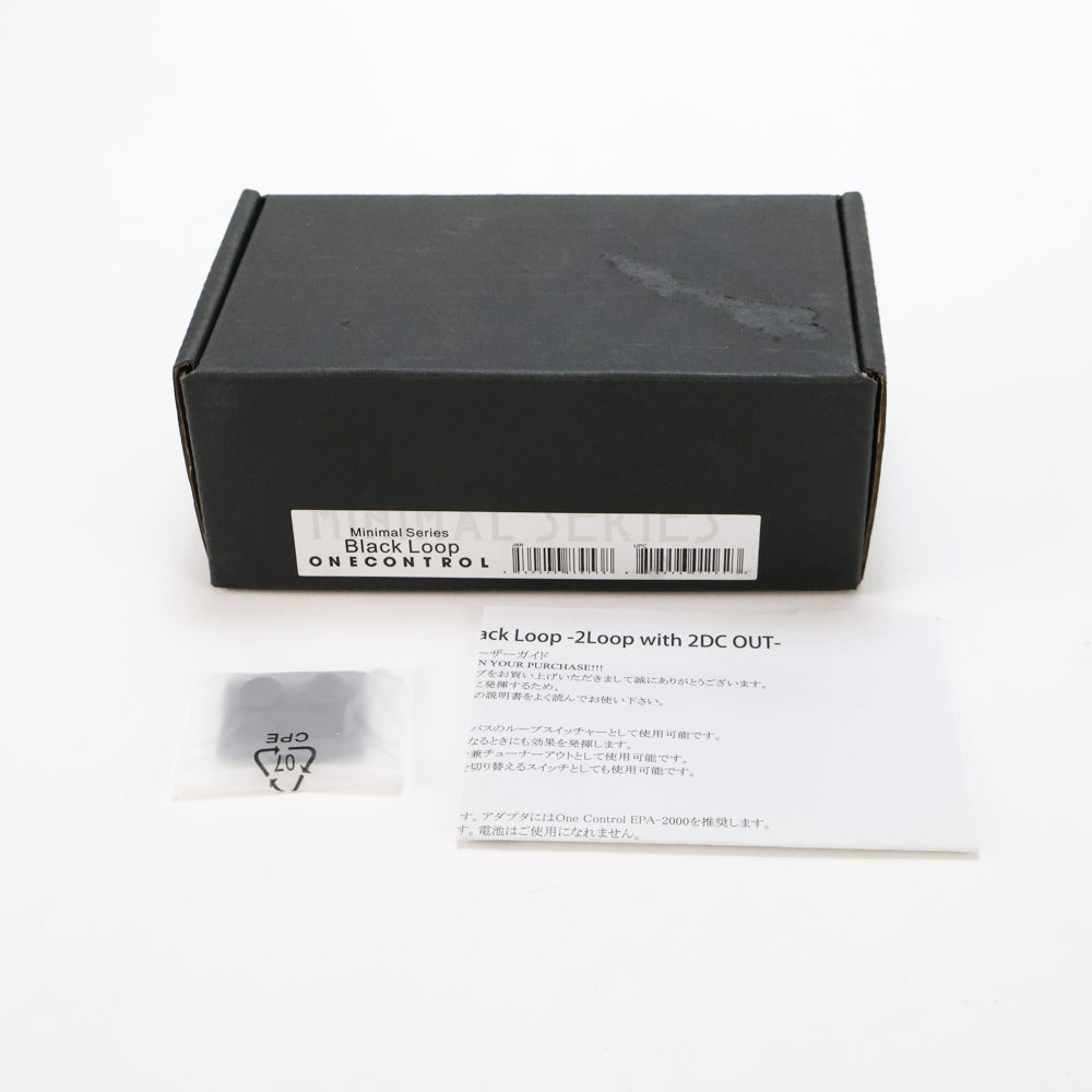 【中古】 ループスイッチャー One Control Black Loop ワンコントロール ブラックループ ワンコン 付属品