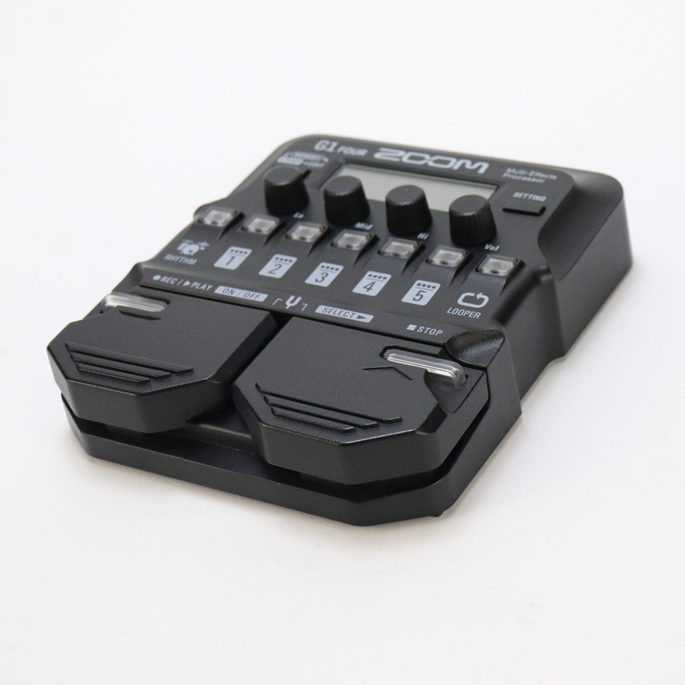 【中古】 ズーム ZOOM G1 FOUR ギターマルチエフェクター 側面