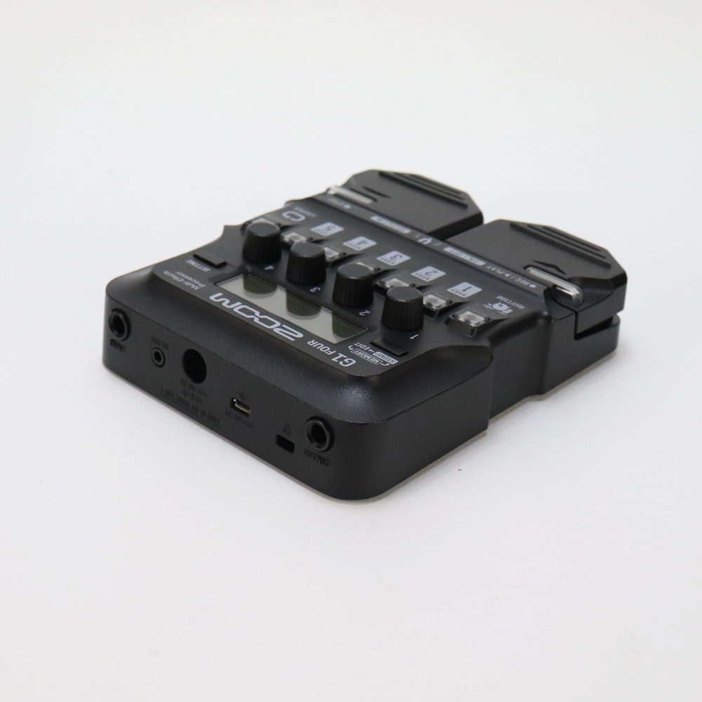 【中古】 ズーム ZOOM G1 FOUR ギターマルチエフェクター 側面