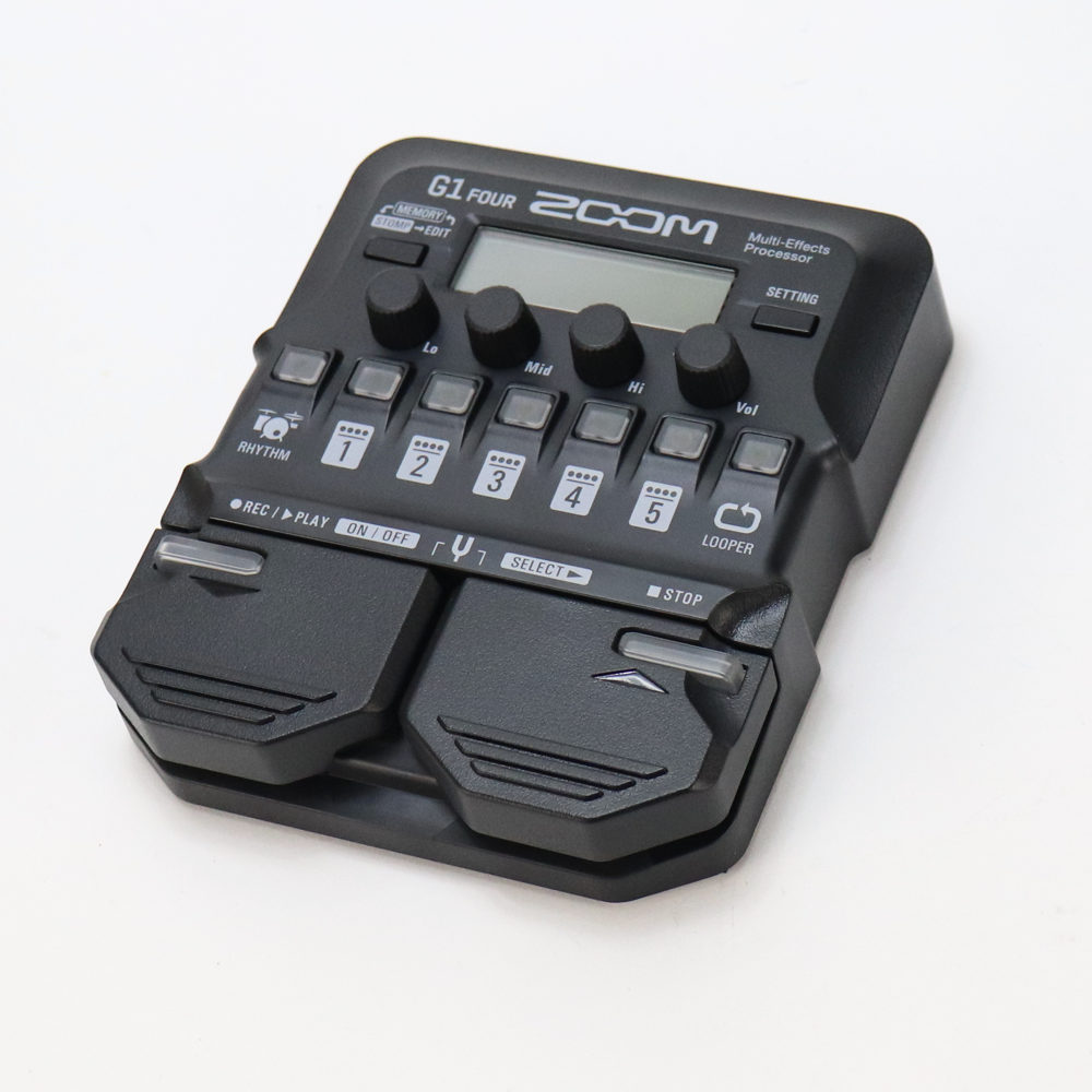 【中古】 ズーム ZOOM G1 FOUR ギターマルチエフェクター 側面