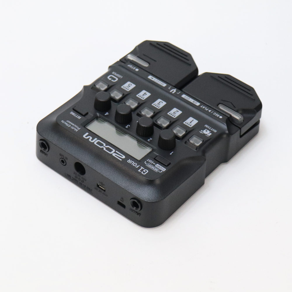 【中古】 ズーム ZOOM G1 FOUR ギターマルチエフェクター 側面