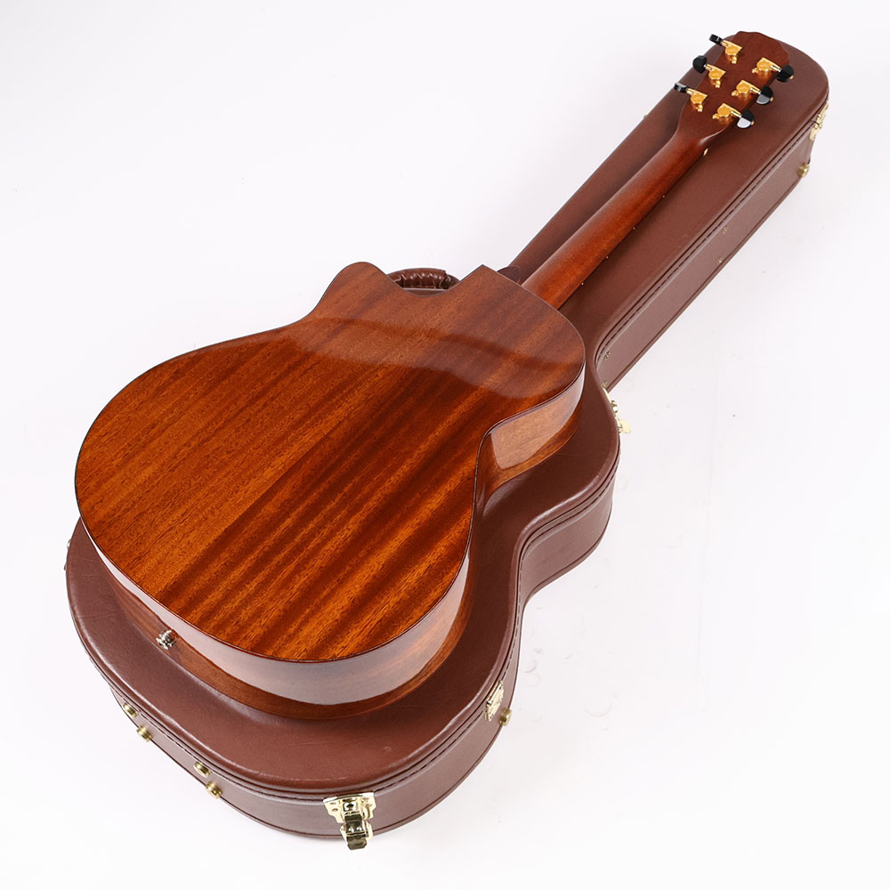 【中古】 アコースティックギター Morris S-91 NAT シダートップ マホガニーバック 日本製 ハードケース付き モーリス 背面