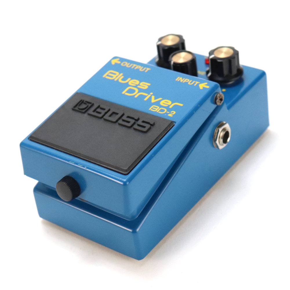 【中古】 ブルースドライバー エフェクター BOSS BD-2 Blues Driver ギターエフェクター オーバードライブ ブルドラ 斜めアングル画像