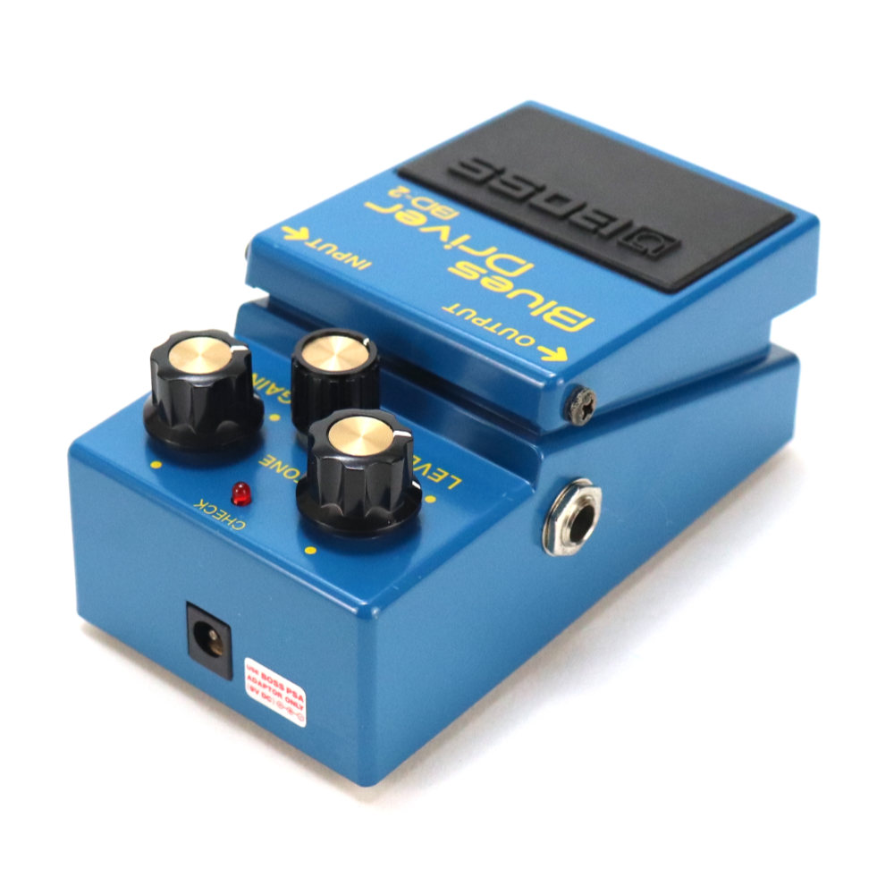 【中古】 ブルースドライバー エフェクター BOSS BD-2 Blues Driver ギターエフェクター オーバードライブ ブルドラ リア斜めアングル画像