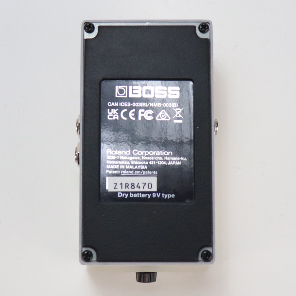 【中古】 オーバードライブ エフェクター BOSS JB-2 Angry Driver ギターエフェクター アングリードライバー ボトム画像