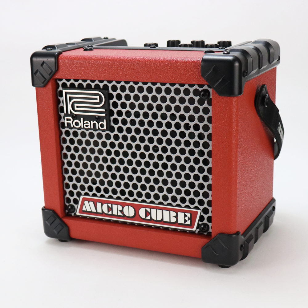 【中古】 ギターアンプ ローランド ROLAND MICRO CUBE RED マイクロキューブ 赤 小型ギターアンプ コンボ