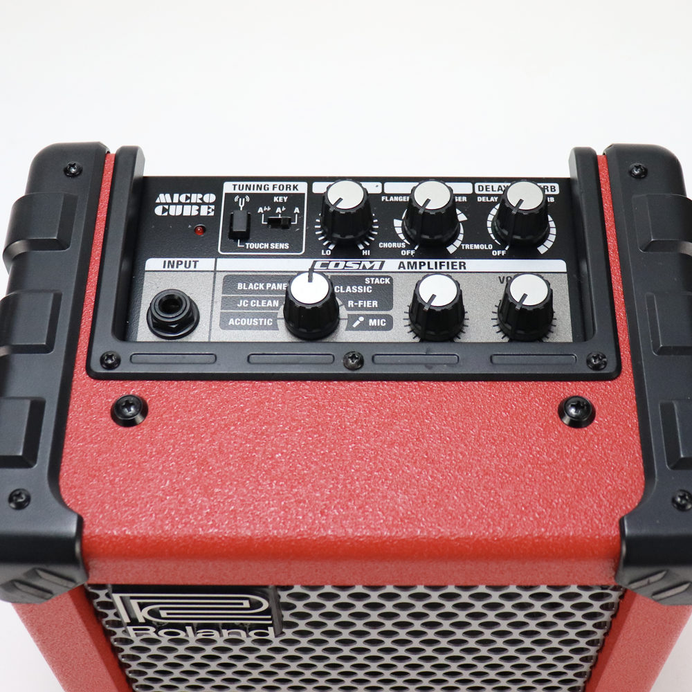【中古】 ギターアンプ ローランド ROLAND MICRO CUBE RED マイクロキューブ 赤 小型ギターアンプ コンボ コントロール