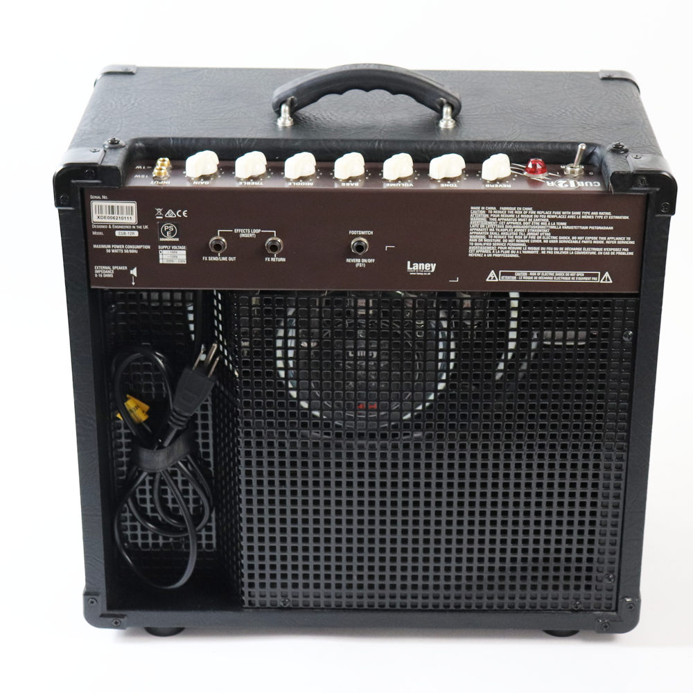 【中古】 ギターアンプ Laney CUB12R レイニー コンボアンプ 背面