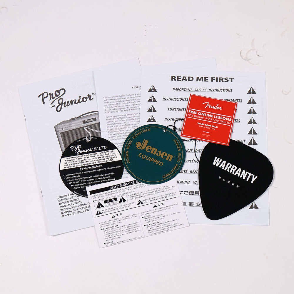 【中古】 ギターアンプ Fender Pro Junior IV LTD Lacquered Tweed 2023年製 フェンダー プロジュニア4 ツイード柄 付属品