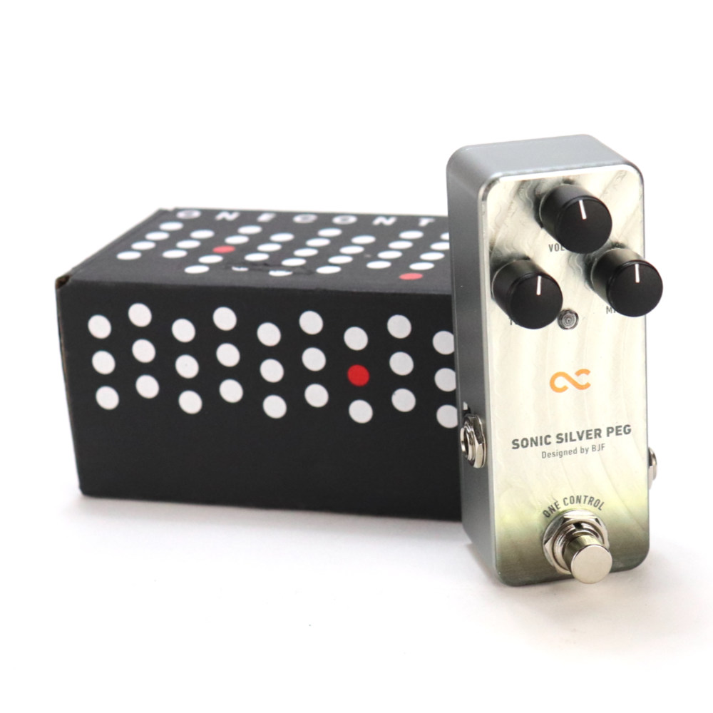 【中古】 One Control SONIC SILVER PEG ベースオーバードライブ