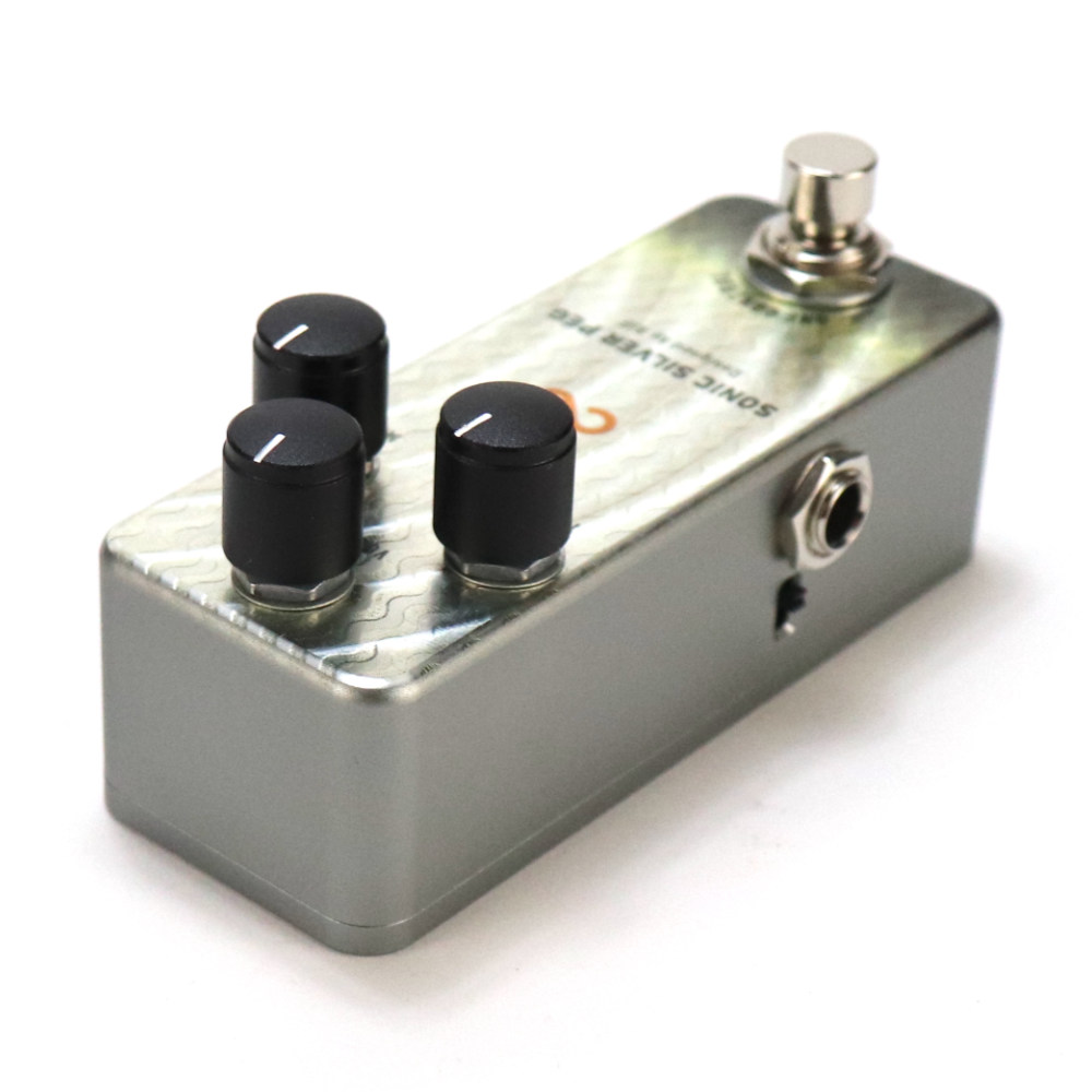 【中古】 One Control SONIC SILVER PEG ベースオーバードライブ リア斜めアングル画像