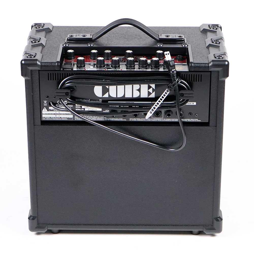 【中古】 ギターアンプ ROLAND CUBE-80XL 背面