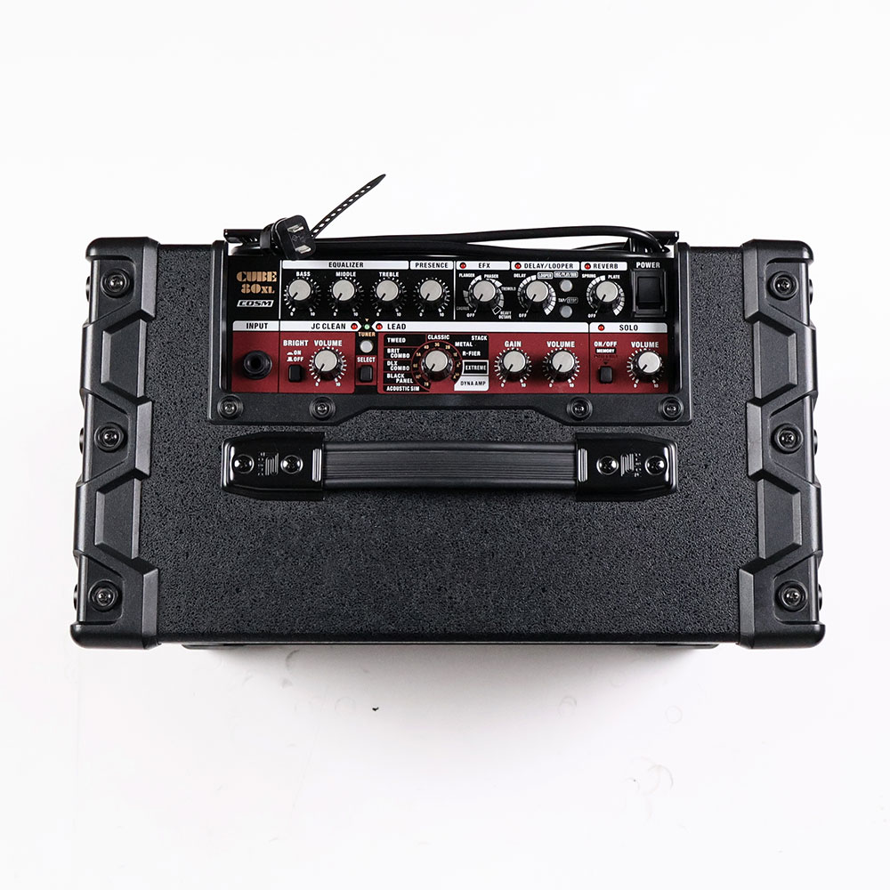 【中古】 ギターアンプ ROLAND CUBE-80XL コントロールパネル