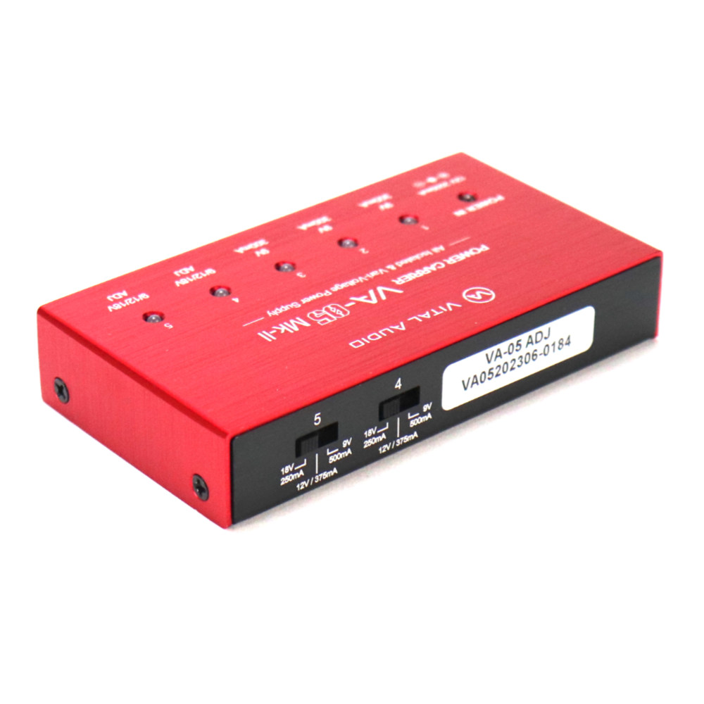【中古】 Vital Audio バイタルオーディオ POWER CARRIER VA-05 MkII パワーサプライ リア斜めアングル画像