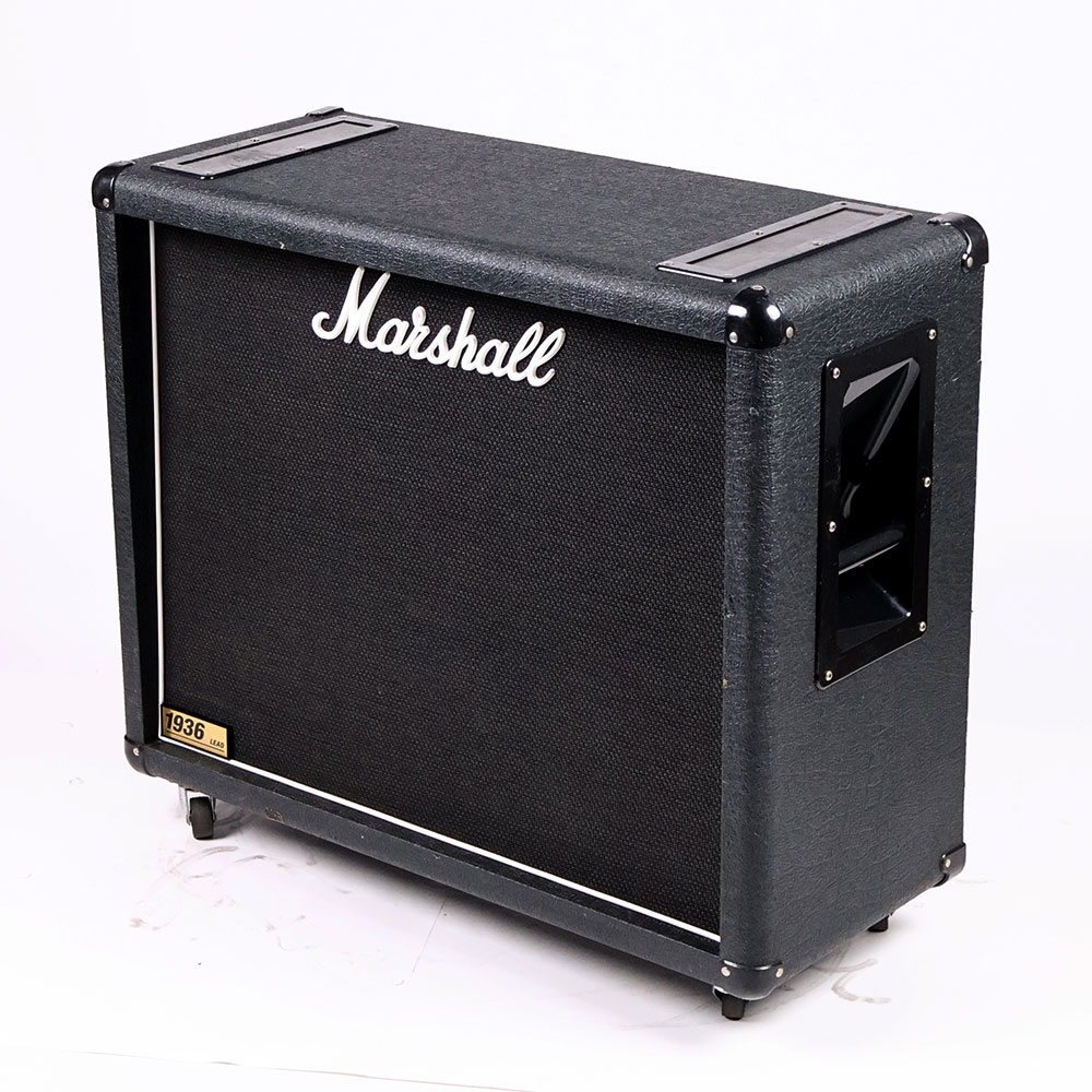 【中古】 マーシャル MARSHALL 1936 スピーカーキャビネット 12インチ2発 キャスター後付けあり 全体