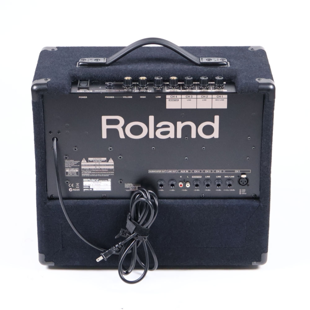 【中古】 キーボードアンプ Roland KC-150 4 Channel Mixing Keyboard Amplifier リア画像