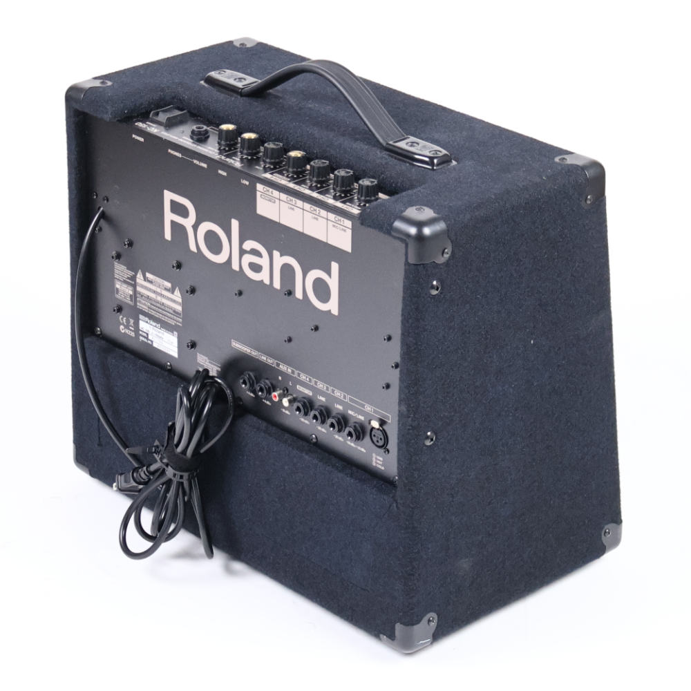 【中古】 キーボードアンプ Roland KC-150 4 Channel Mixing Keyboard Amplifier リア斜めアングル画像