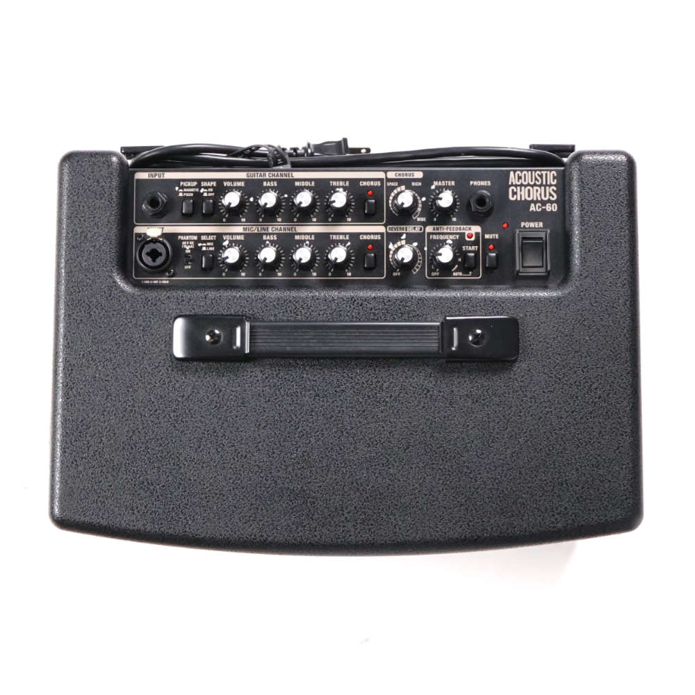 【中古】 アコギアンプ ローランド ROLAND AC-60 アコースティックギター用アンプ アコギアンプ トップ画像