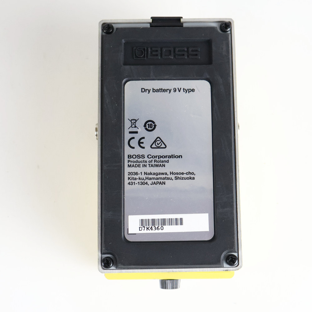 【中古】 スーパーオーバードライブ エフェクター BOSS SD-1 Super Over Drive ギターエフェクター 裏面