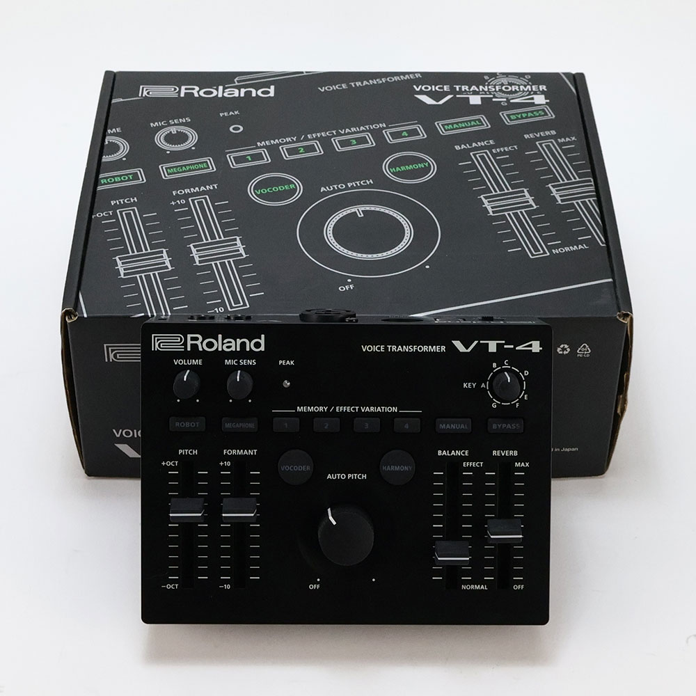 【中古】 ボイスエフェクト ボーカルエフェクター ROLAND VT-4 Voice Transformer ボイストランスフォーマー ローランド