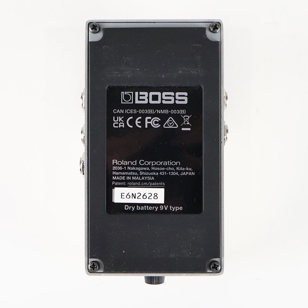 【中古】 ディレイ エフェクター BOSS DD-8 Digtal Delay ギターエフェクター 裏面