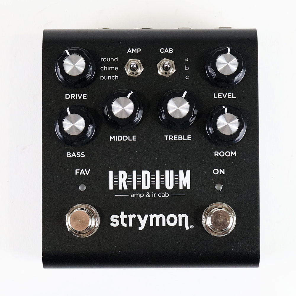 【中古】 Strymon IRIDIUM AMP ＆ IR CAB エミュレーター 正面