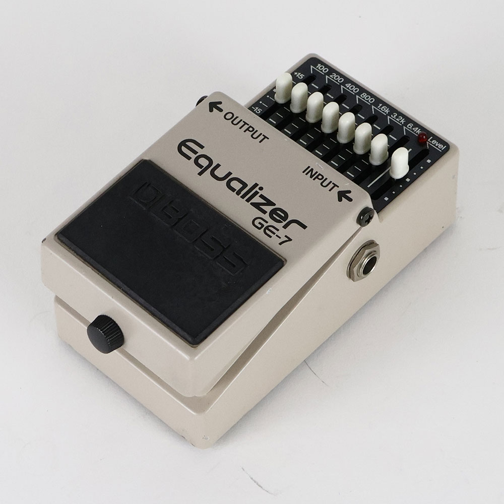 【中古】イコライザー エフェクター BOSS GE-7 Equalizer Made in Japan ギターエフェクター 全体