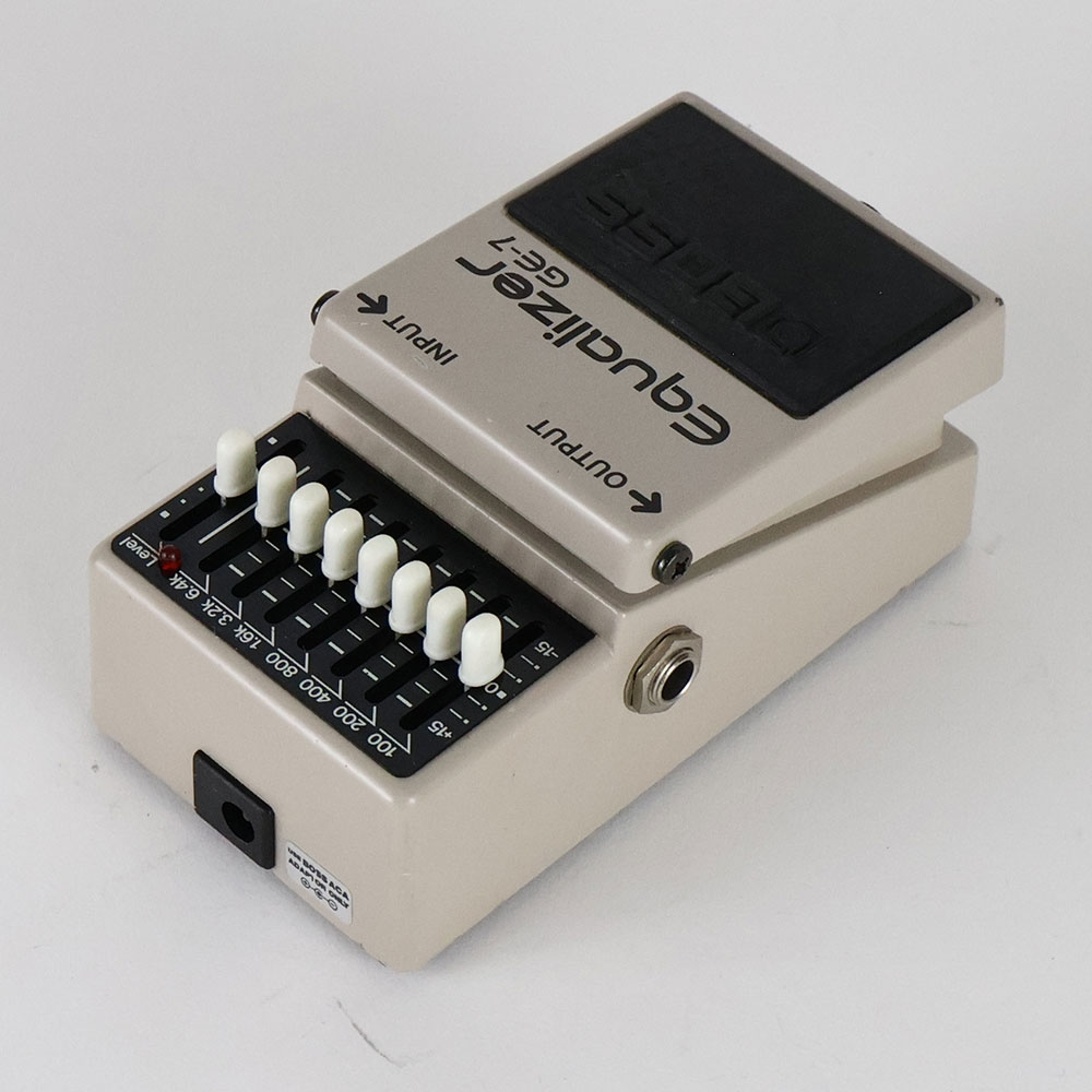 【中古】イコライザー エフェクター BOSS GE-7 Equalizer Made in Japan ギターエフェクター 全体