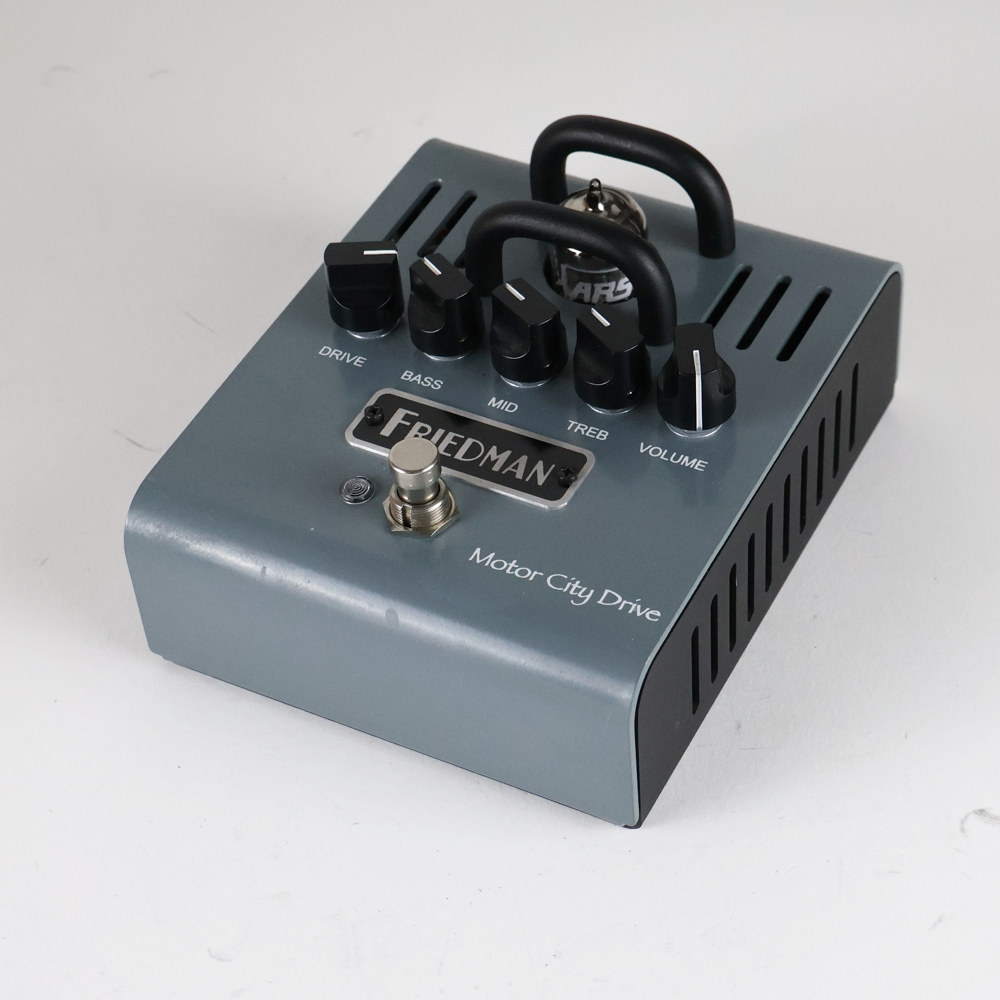【中古】 エフェクター Friedman MOTOR CITY DRIVE ギターエフェクター 真空管搭載ディストーション フリードマン モンスターシティードライブ 側面
