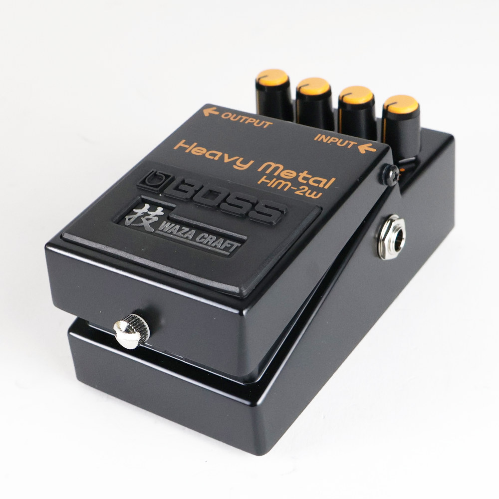 【中古】 BOSS HM-2W Heavy Metal WAZA Craftシリーズ ヘビーメタル ディストーション ギターエフェクター 側面