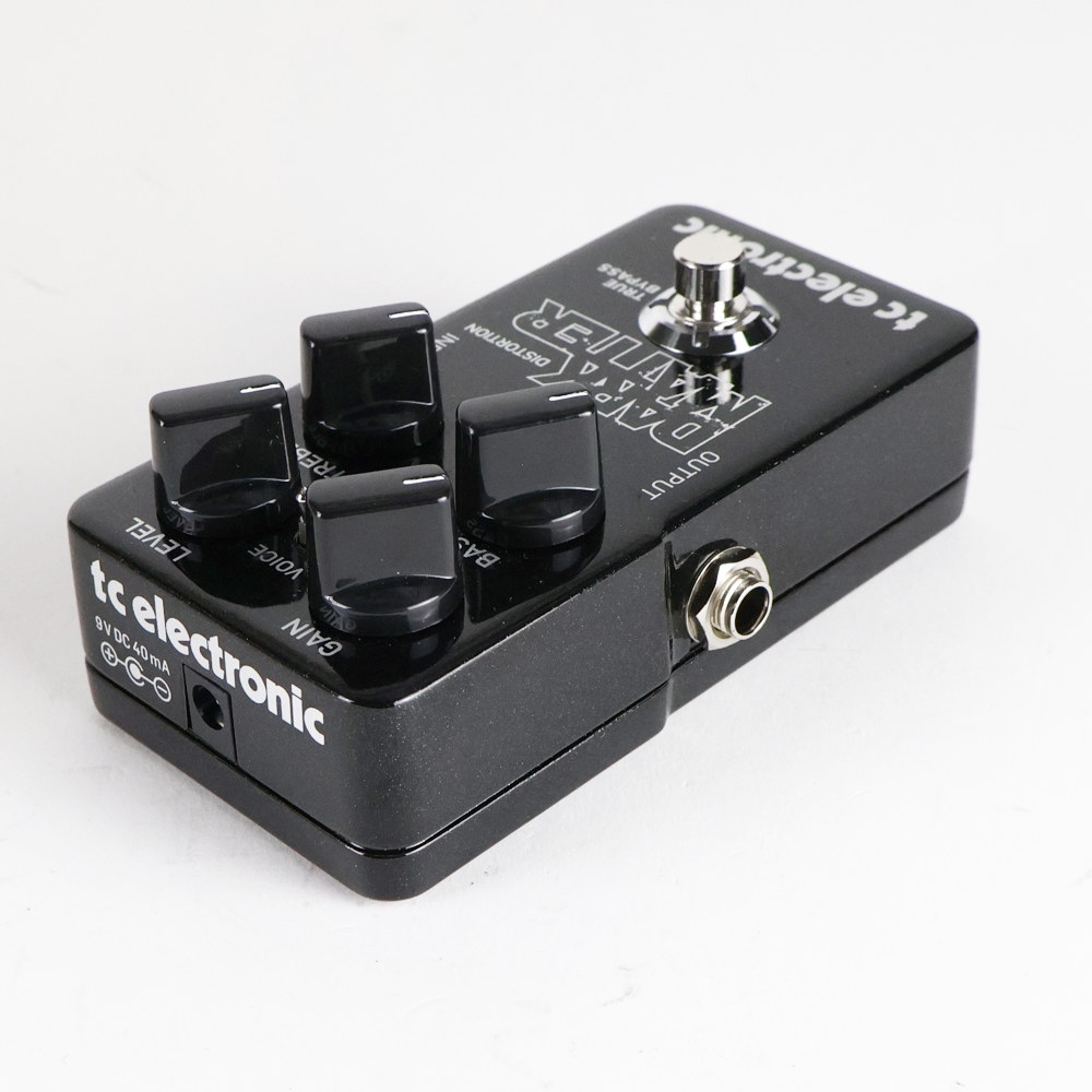 【中古】 ディストーション tc electronic Dark Matter Distortion ギターエフェクター 側面