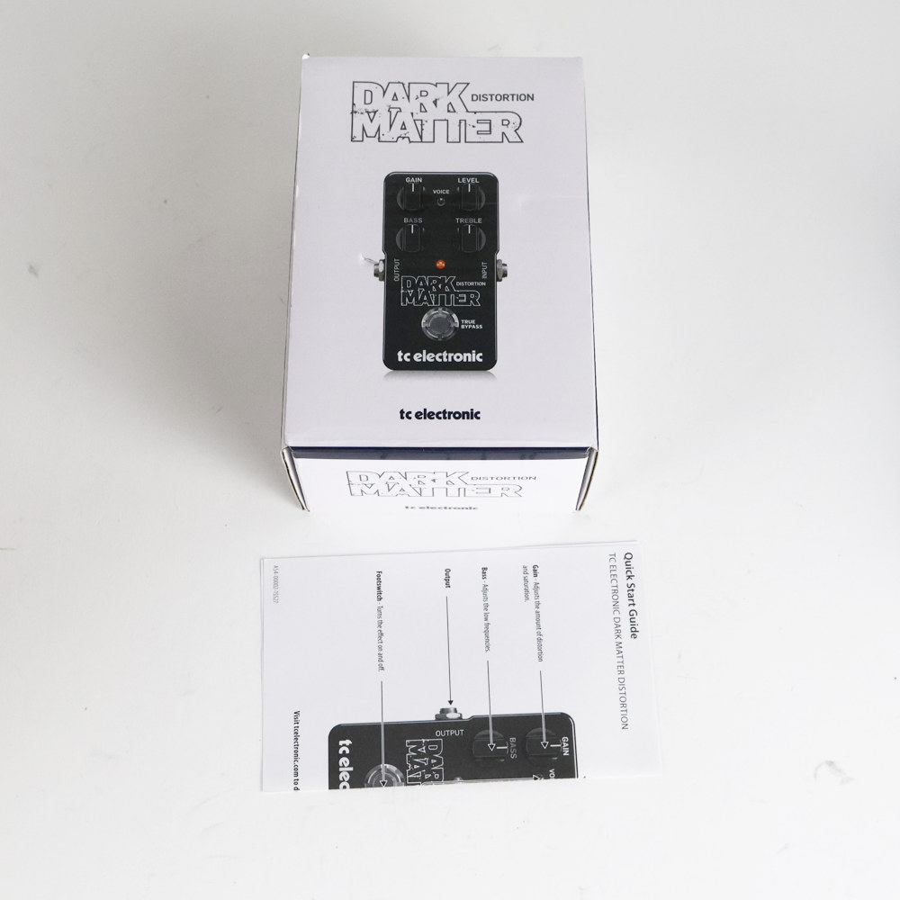 【中古】 ディストーション tc electronic Dark Matter Distortion ギターエフェクター 付属品