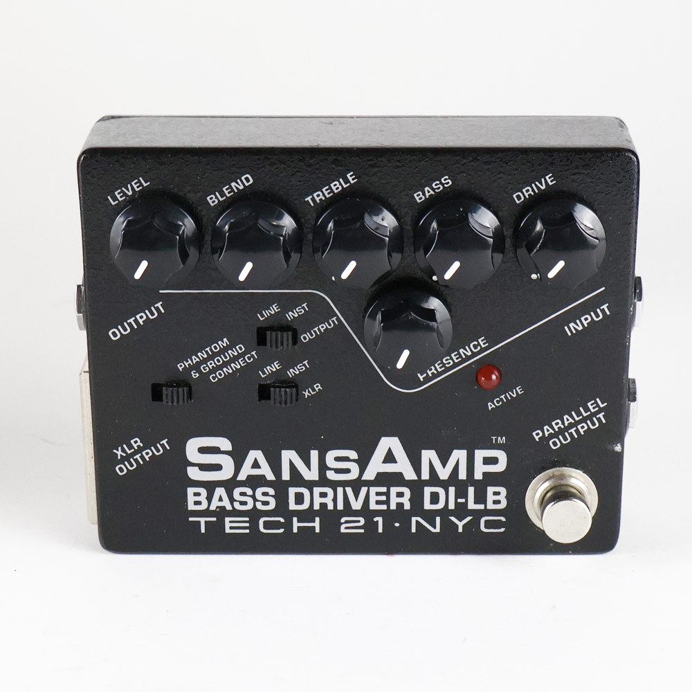 【中古】サンズアンプ ベースドライバーDI TECH21 SansAmp BASS DRIVER DI-LB 多弦低音対応 ベース用DI プリアンプ