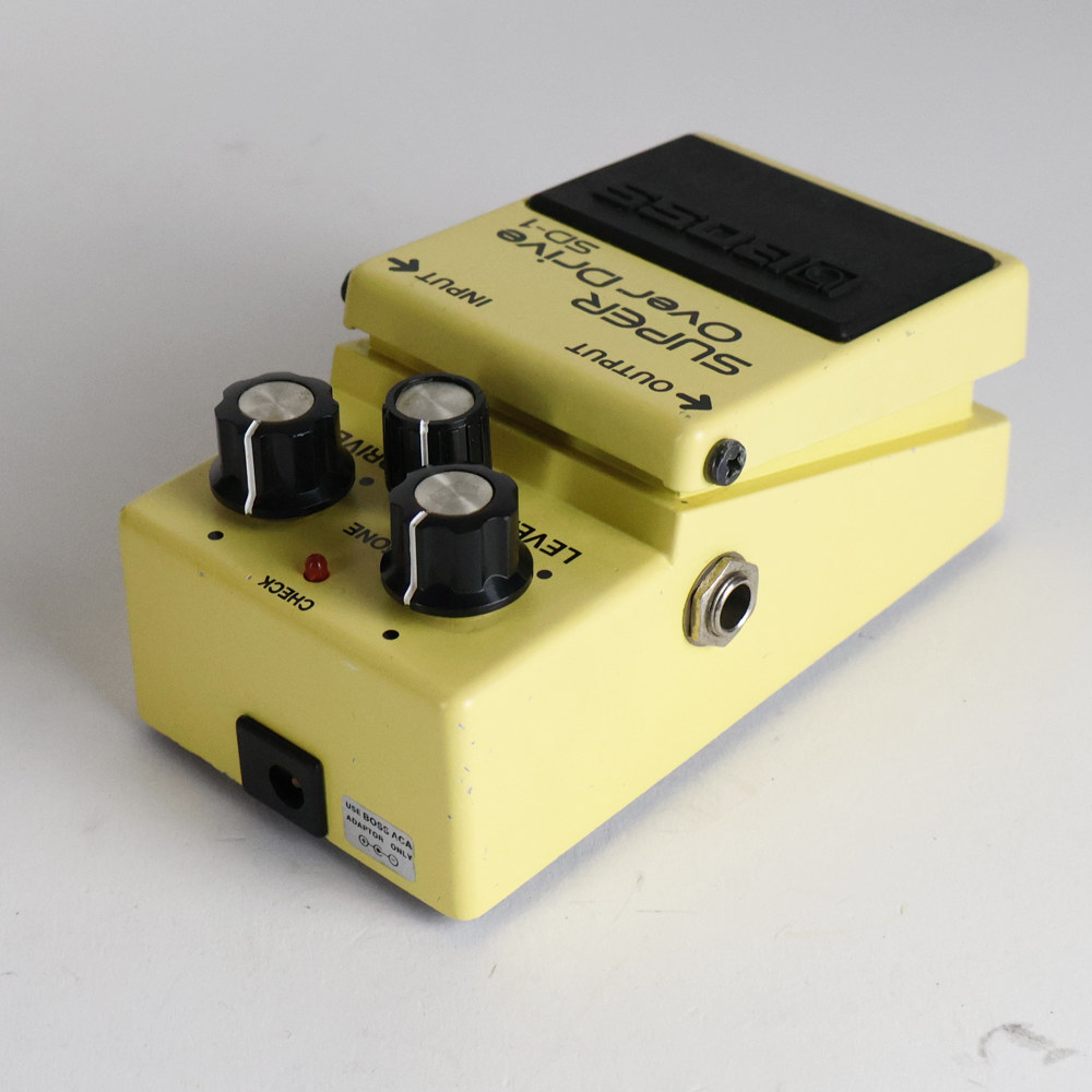【中古】 スーパーオーバードライブ エフェクター BOSS SD-1 Super Over Drive ギターエフェクター 側面