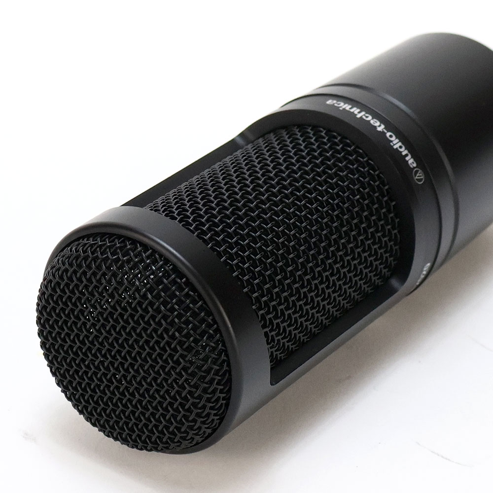 【中古】 コンデンサーマイク AUDIO-TECHNICA AT2020 オーディオテクニカ オーテク グリル