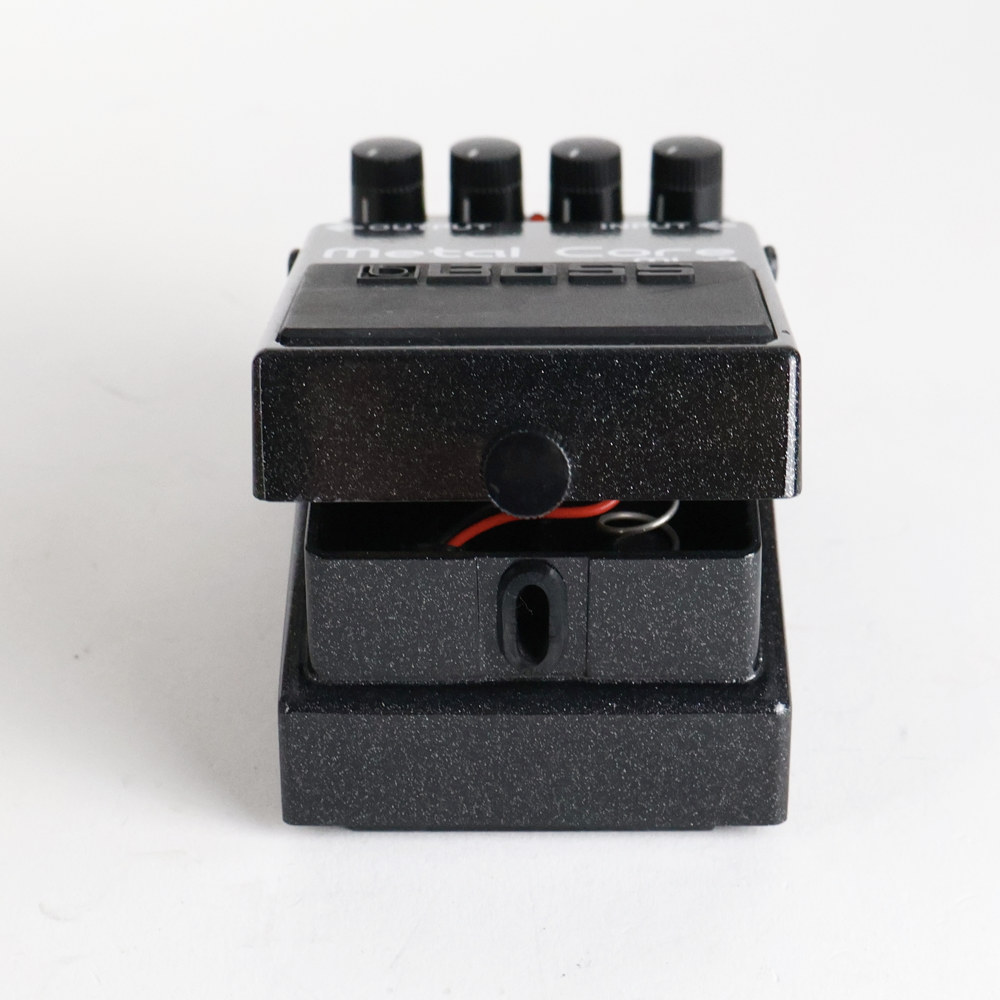 【中古】メタルコア エフェクター BOSS ML-2 Metal Core ハイゲイン ディストーション エフェクター 側面