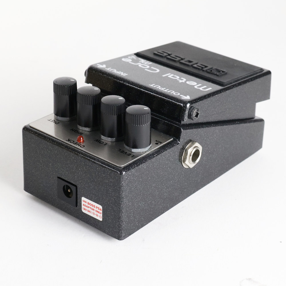 【中古】メタルコア エフェクター BOSS ML-2 Metal Core ハイゲイン ディストーション エフェクター 側面