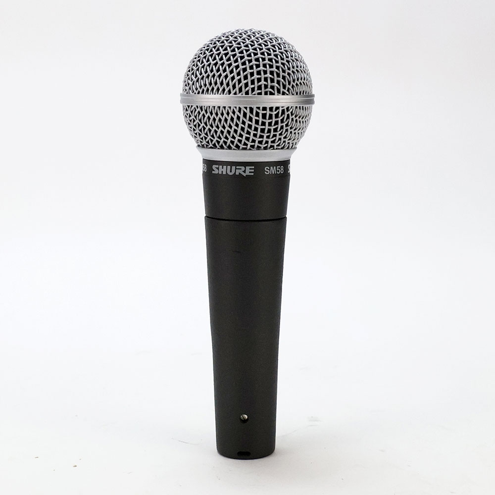 【中古】 マイク ダイナミックマイク ボーカル用 SHURE SM58 シュアー 58 ゴッパ シュア 背面