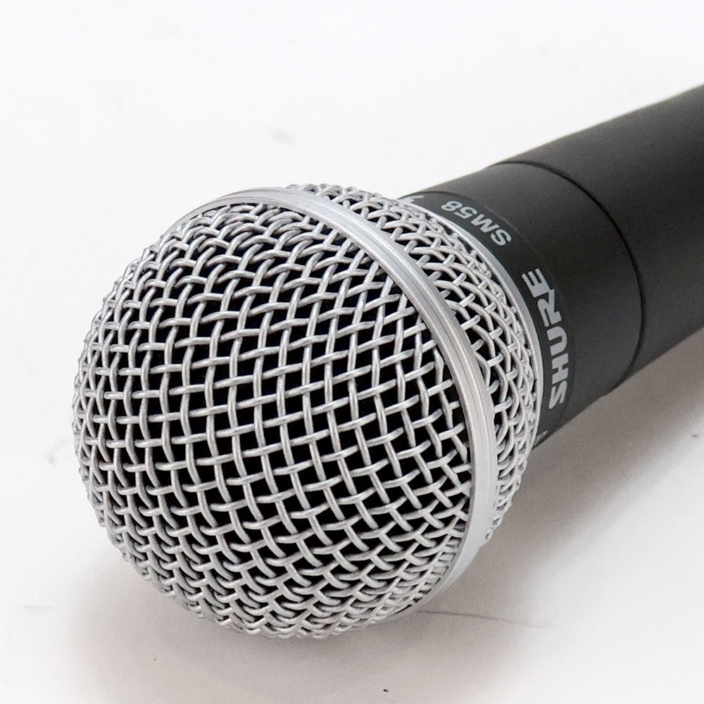【中古】 マイク ダイナミックマイク ボーカル用 SHURE SM58 シュアー 58 ゴッパ シュア グリル