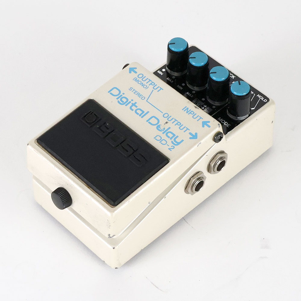 【中古】 デジタルディレイ エフェクター BOSS DD-2 Digital Delay Made in JAPAN ギターエフェクター 全体
