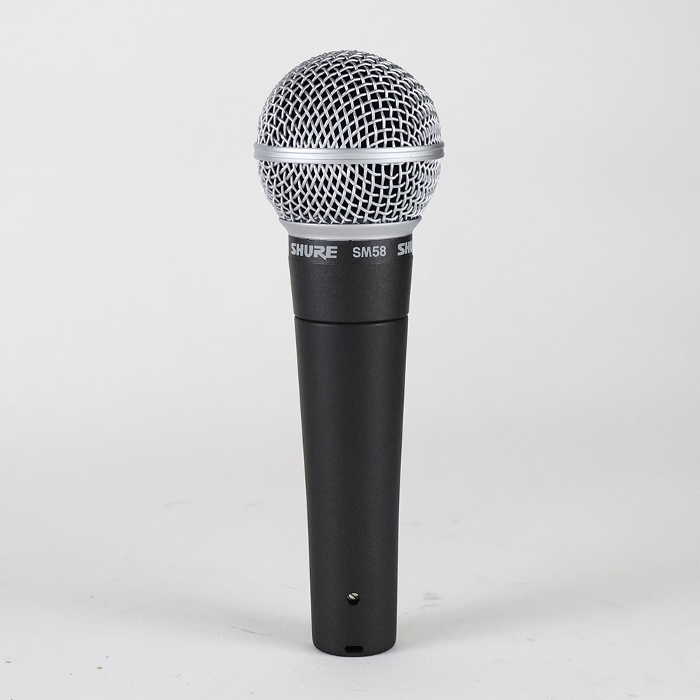 【中古】 マイク ダイナミックマイク ボーカル用 SHURE SM58 シュアー 58 ゴッパ シュア 背面