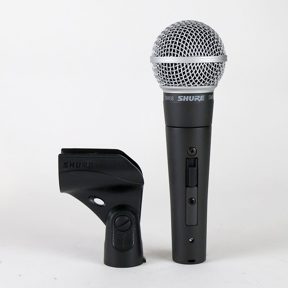 【中古】 マイク ダイナミックマイク SHURE SM58SE スイッチ付き  シュアー 58 ゴッパ シュア