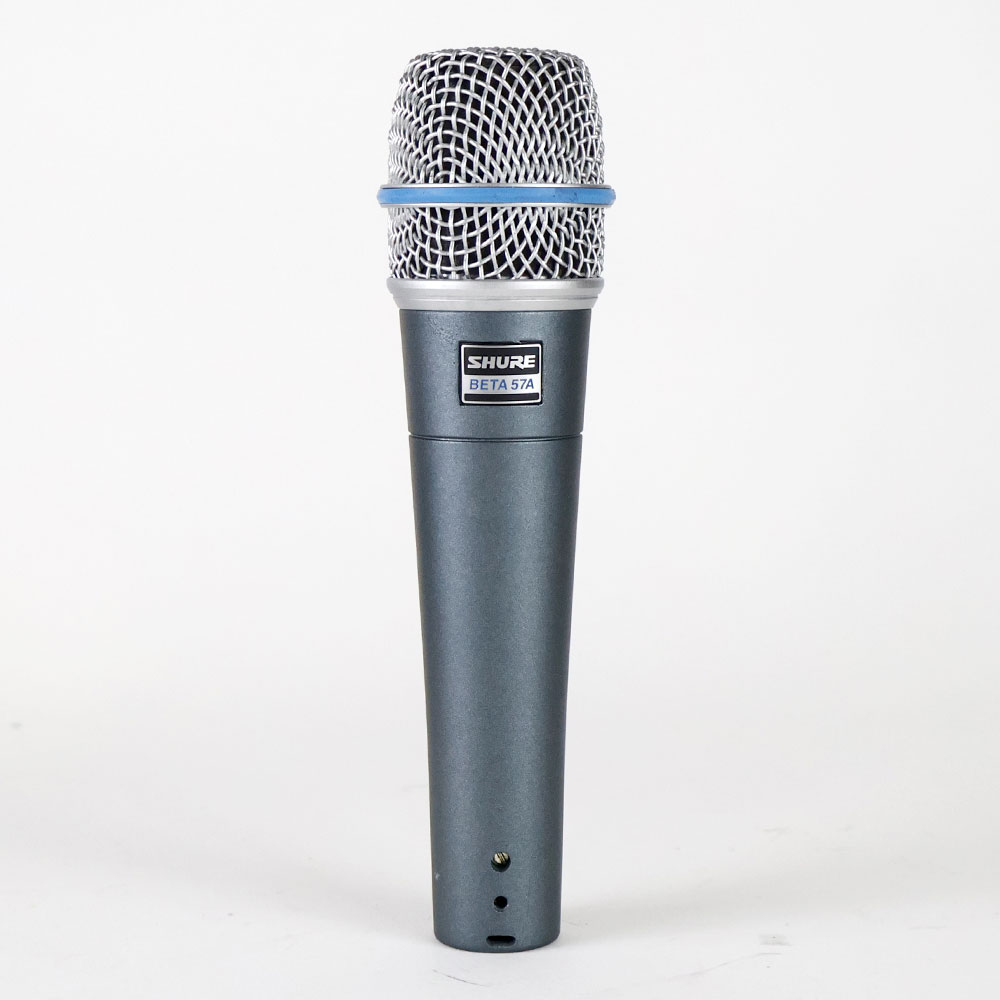 【中古】 SHURE BETA57A ボーカル 楽器両用 ダイナミックマイク 正面