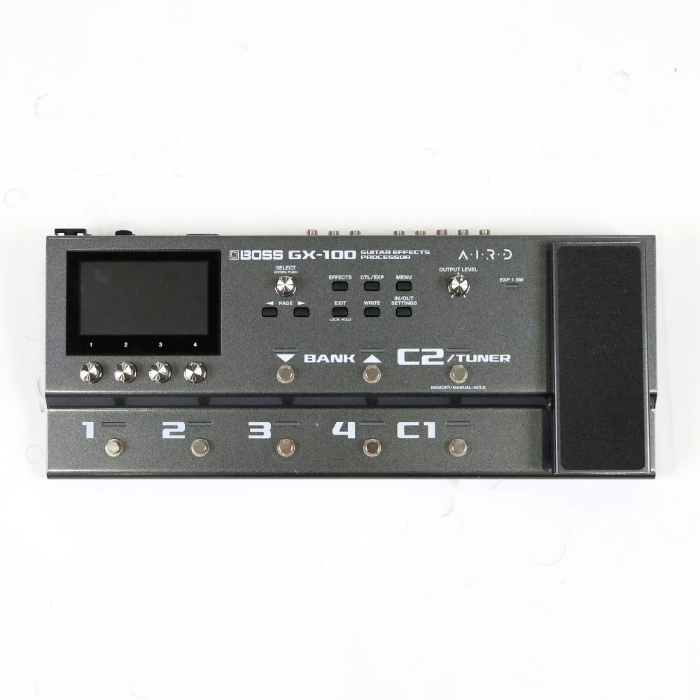 【中古】 マルチエフェクター ボス BOSS GX-100 マルチエフェクター Guitar Effects Processor 正面