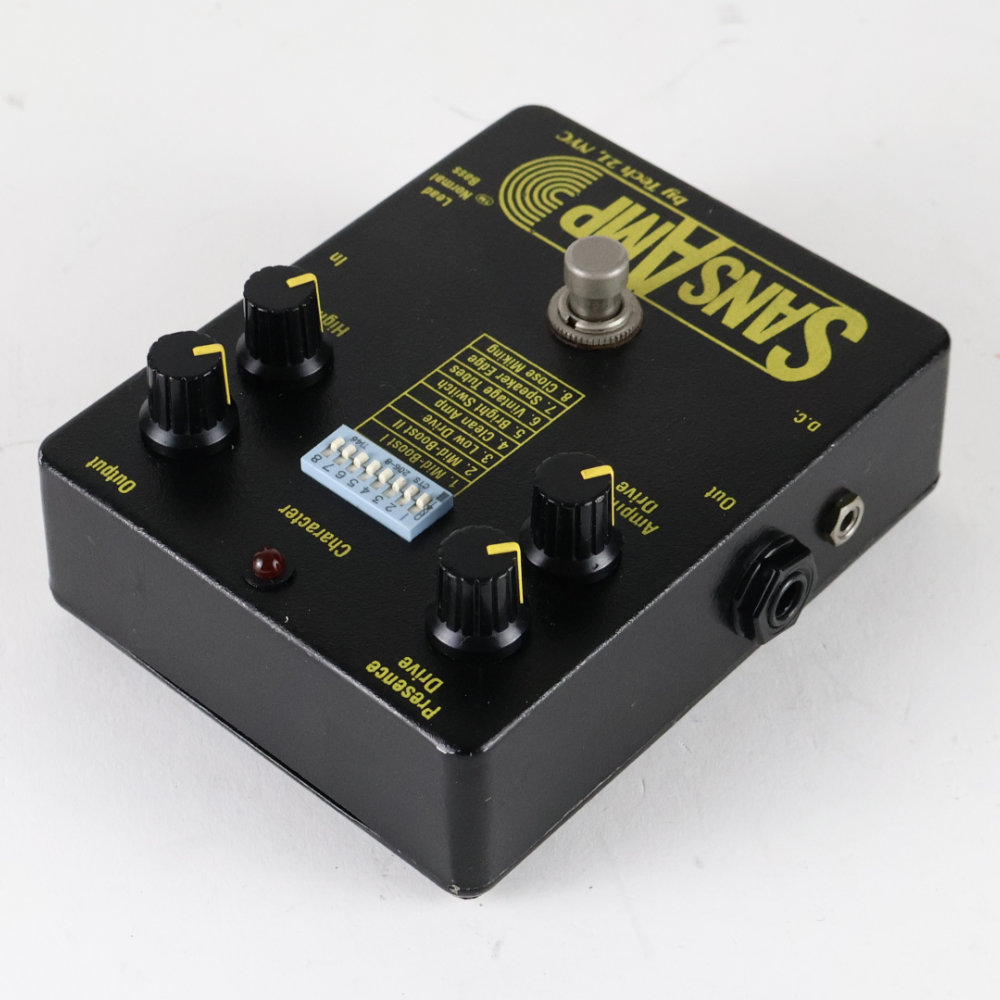 【中古】サンズアンプ TECH21 SansAmp Classic 初期型 Classicロゴ無し プリアンプ ギターエフェクター ベースエフェクター 全体