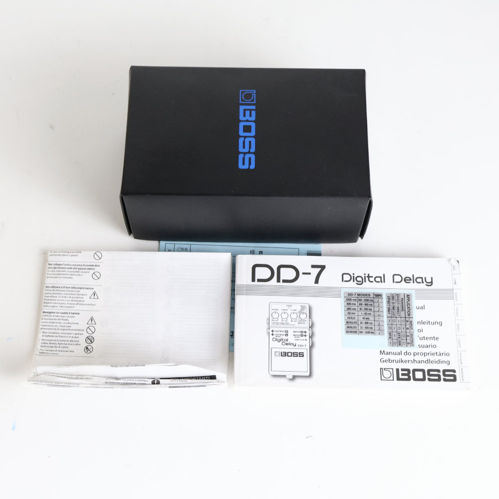【中古】ディレイ エフェクター BOSS DD-7 Digital Delay ギターエフェクター デジタルディレイ 付属品