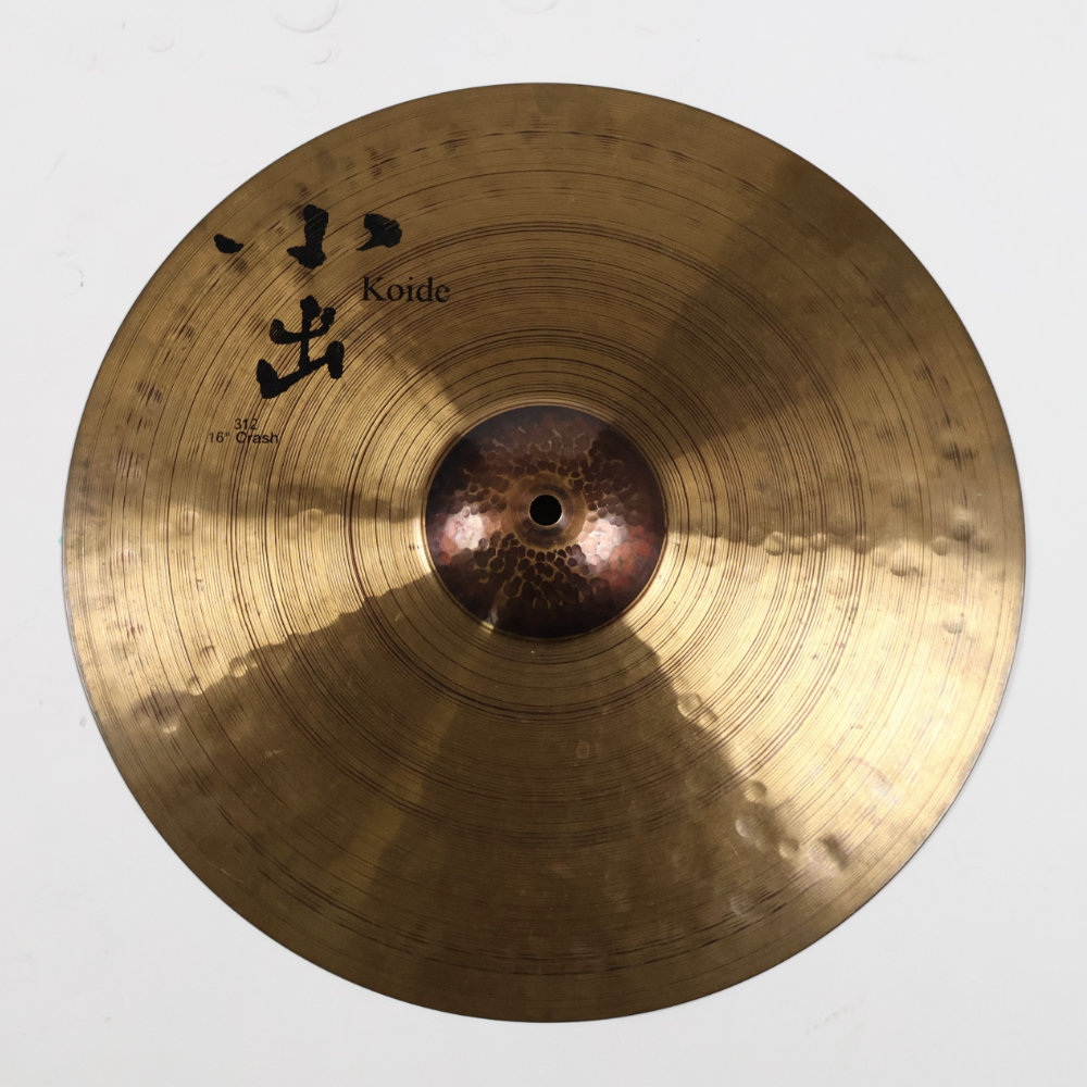 【中古】 クラッシュシンバル 小出 Koide 312 Crash 16インチ
