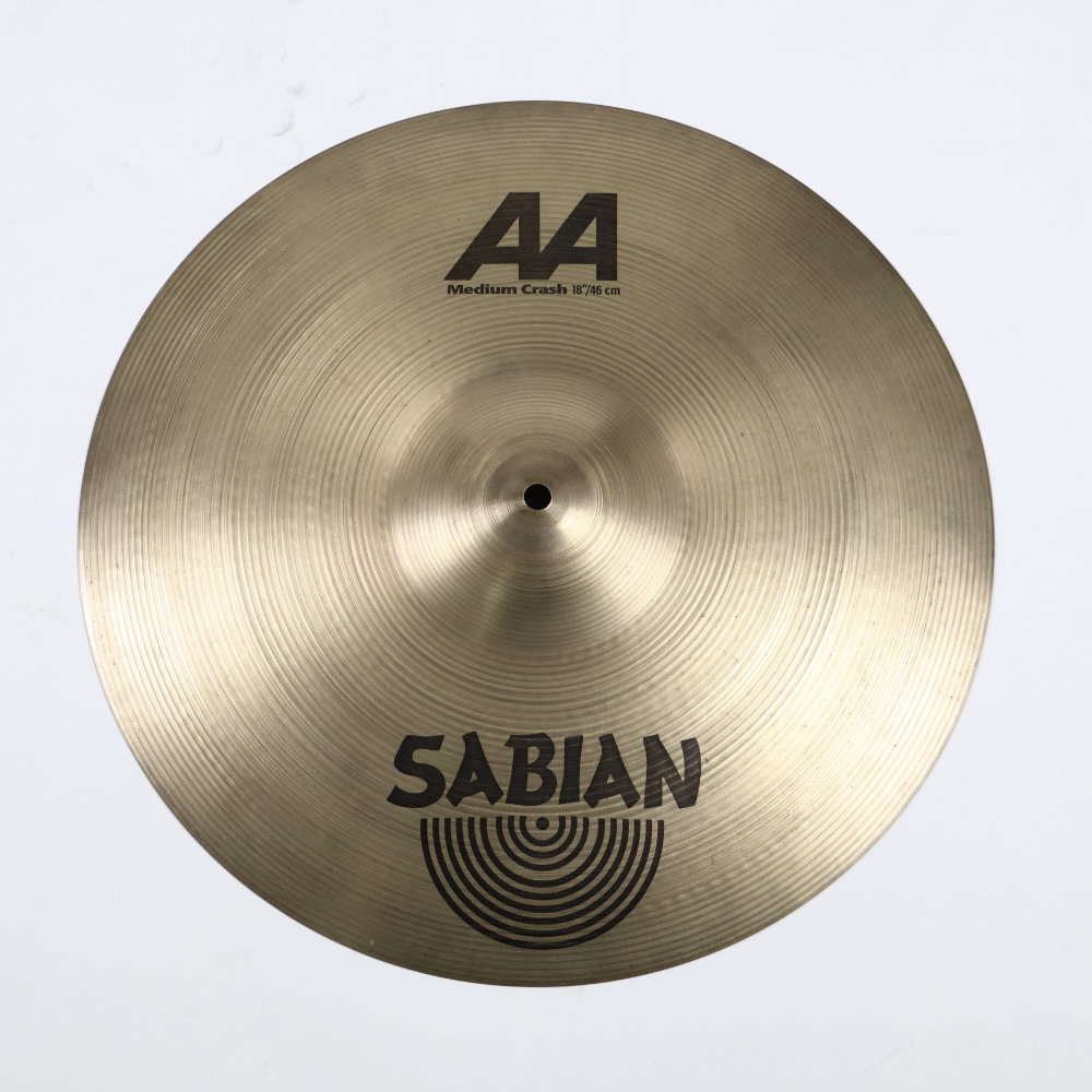 【中古】 クラッシュシンバル セイビアン SABIAN AA MEDIUM CRASH 18インチ