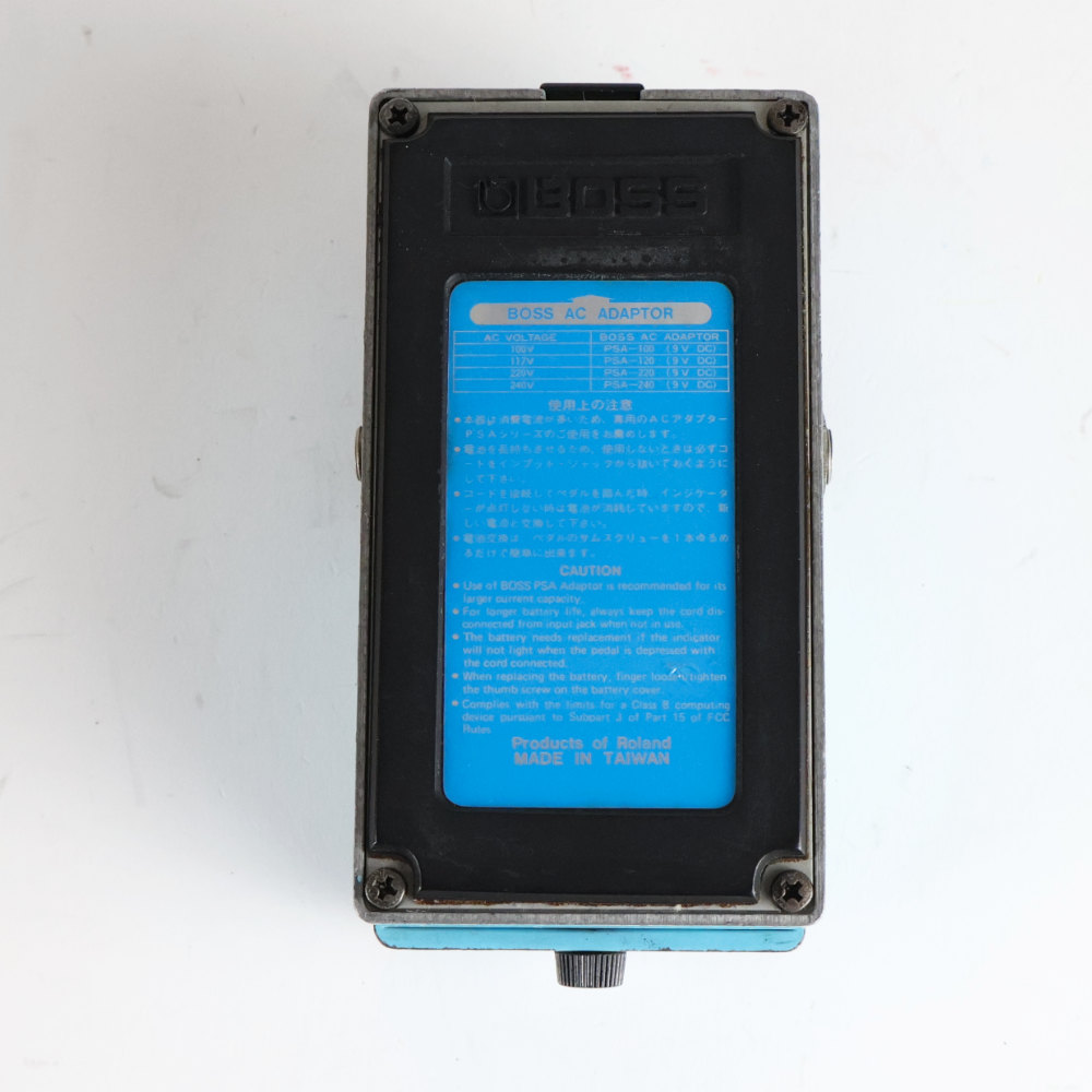 【中古】 コーラス ボス BOSS CE-2 Chorus エフェクター Made in Japan ギターエフェクター 裏面