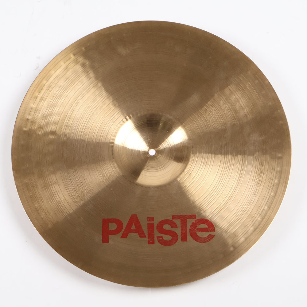 【中古】 ライドシンバル パイステ PAISTE 2002 POWER RIDE 20インチ ライドシンバル 裏面